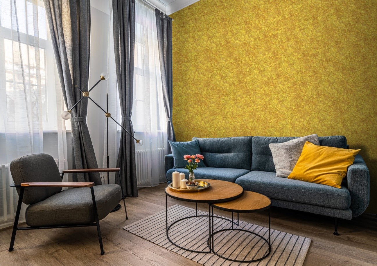 весенний интерьер